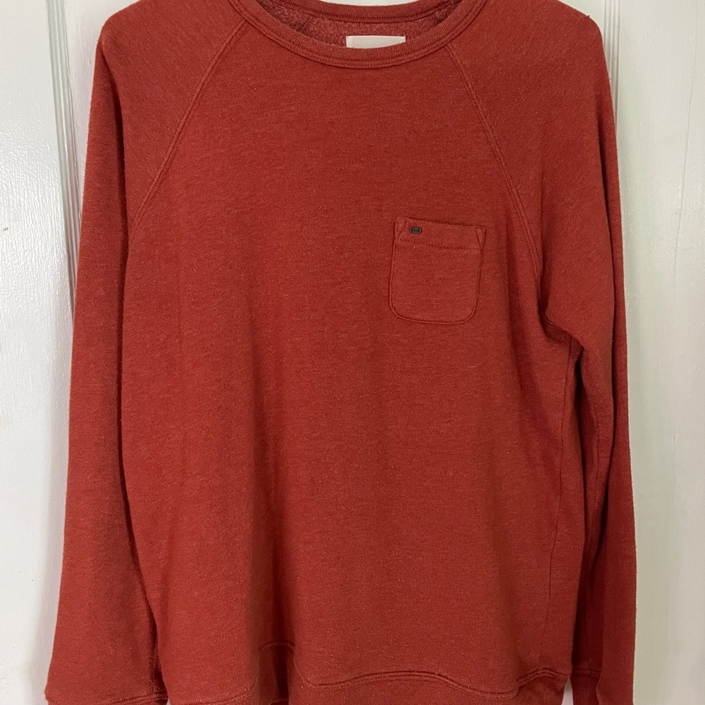 Obey Mens Orange Sweater